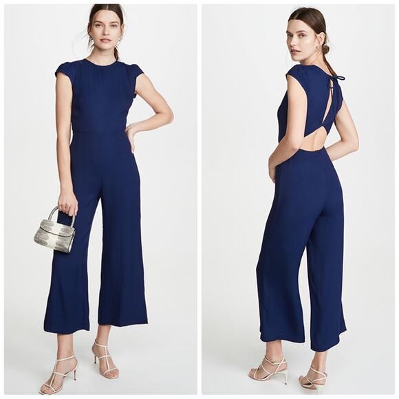 Reformation‎ Mayer Jumpsuit in Danube Blue 12 - Picture 1 of 5